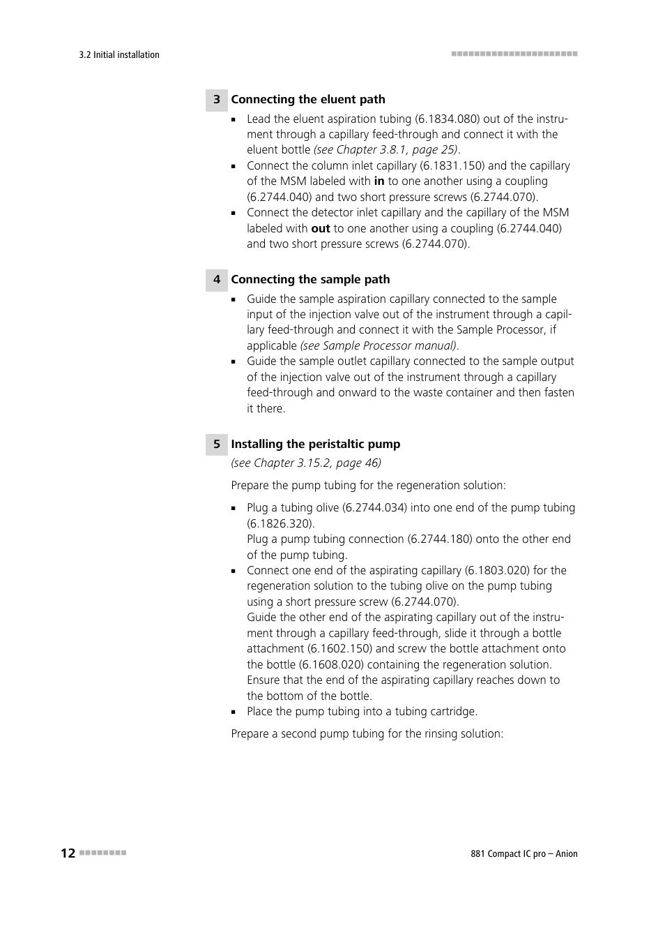 Metrohm 881 Compact IC pro – Anion User Manual | Page 22 / 129