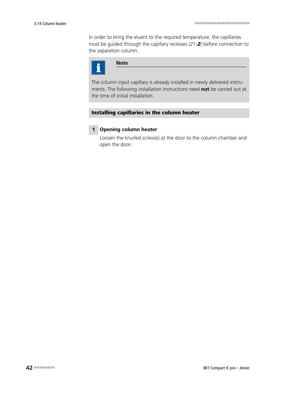 Metrohm 881 Compact IC pro – Anion User Manual | Page 52 / 129