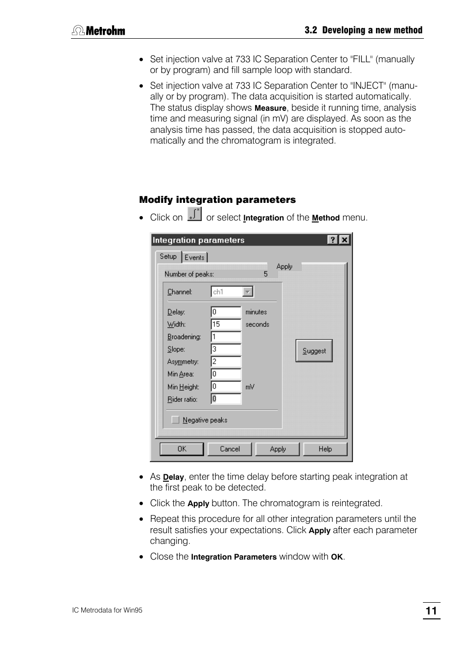 Metrohm 714 IC Metrodata User Manual | Page 17 / 66