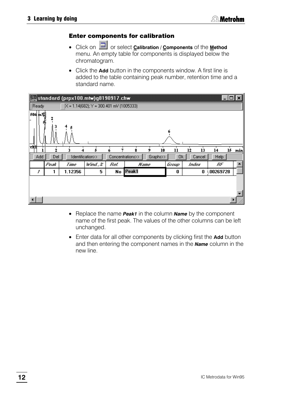 Metrohm 714 IC Metrodata User Manual | Page 18 / 66