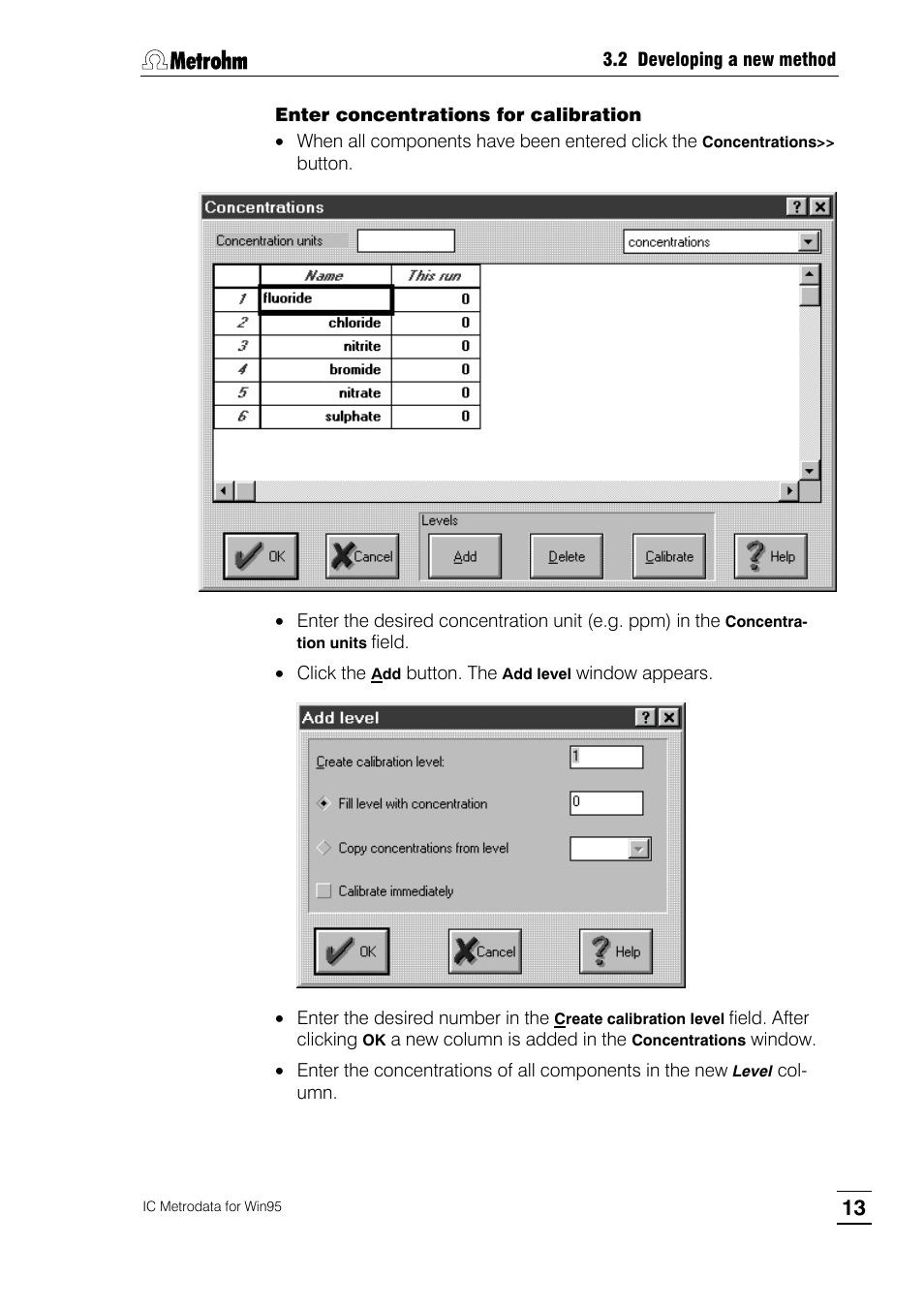 Metrohm 714 IC Metrodata User Manual | Page 19 / 66