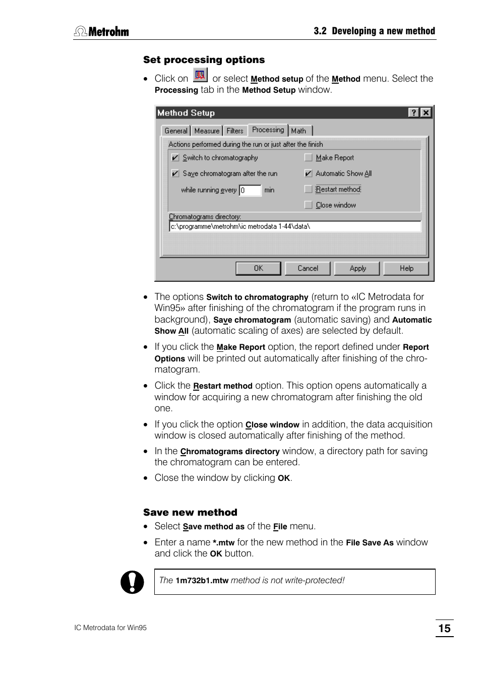 Metrohm 714 IC Metrodata User Manual | Page 21 / 66