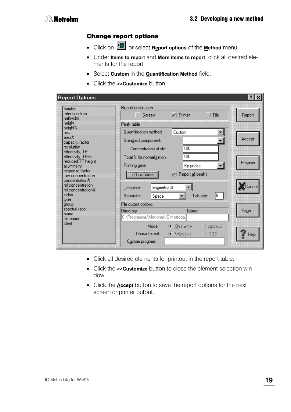 Metrohm 714 IC Metrodata User Manual | Page 25 / 66