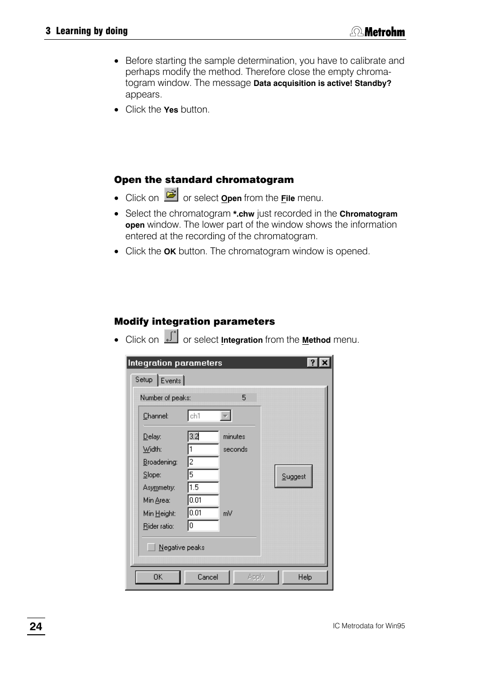 Metrohm 714 IC Metrodata User Manual | Page 30 / 66