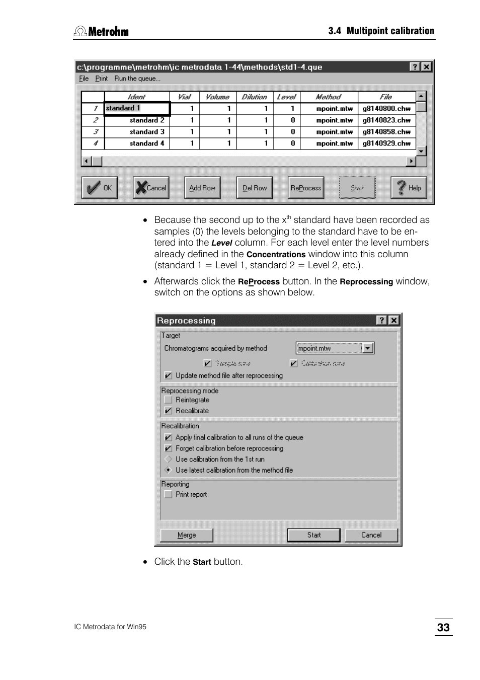 Metrohm 714 IC Metrodata User Manual | Page 39 / 66