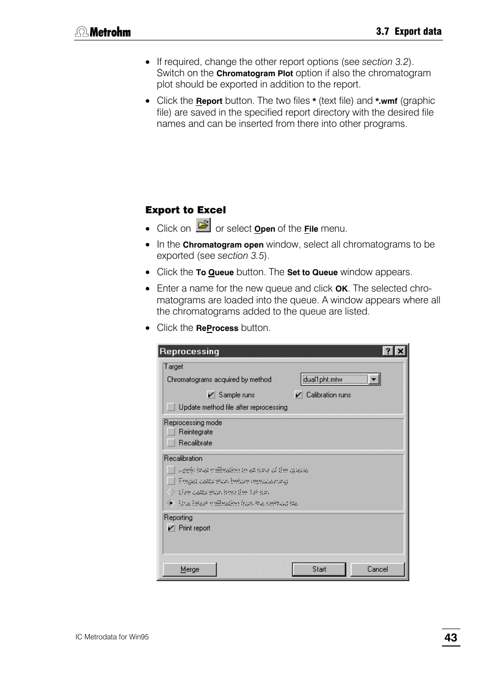 Metrohm 714 IC Metrodata User Manual | Page 49 / 66
