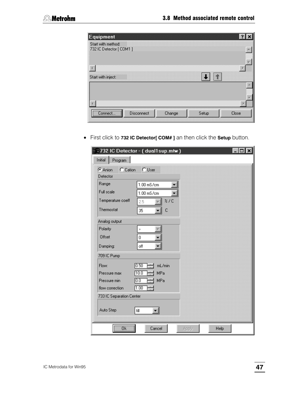 Metrohm 714 IC Metrodata User Manual | Page 53 / 66