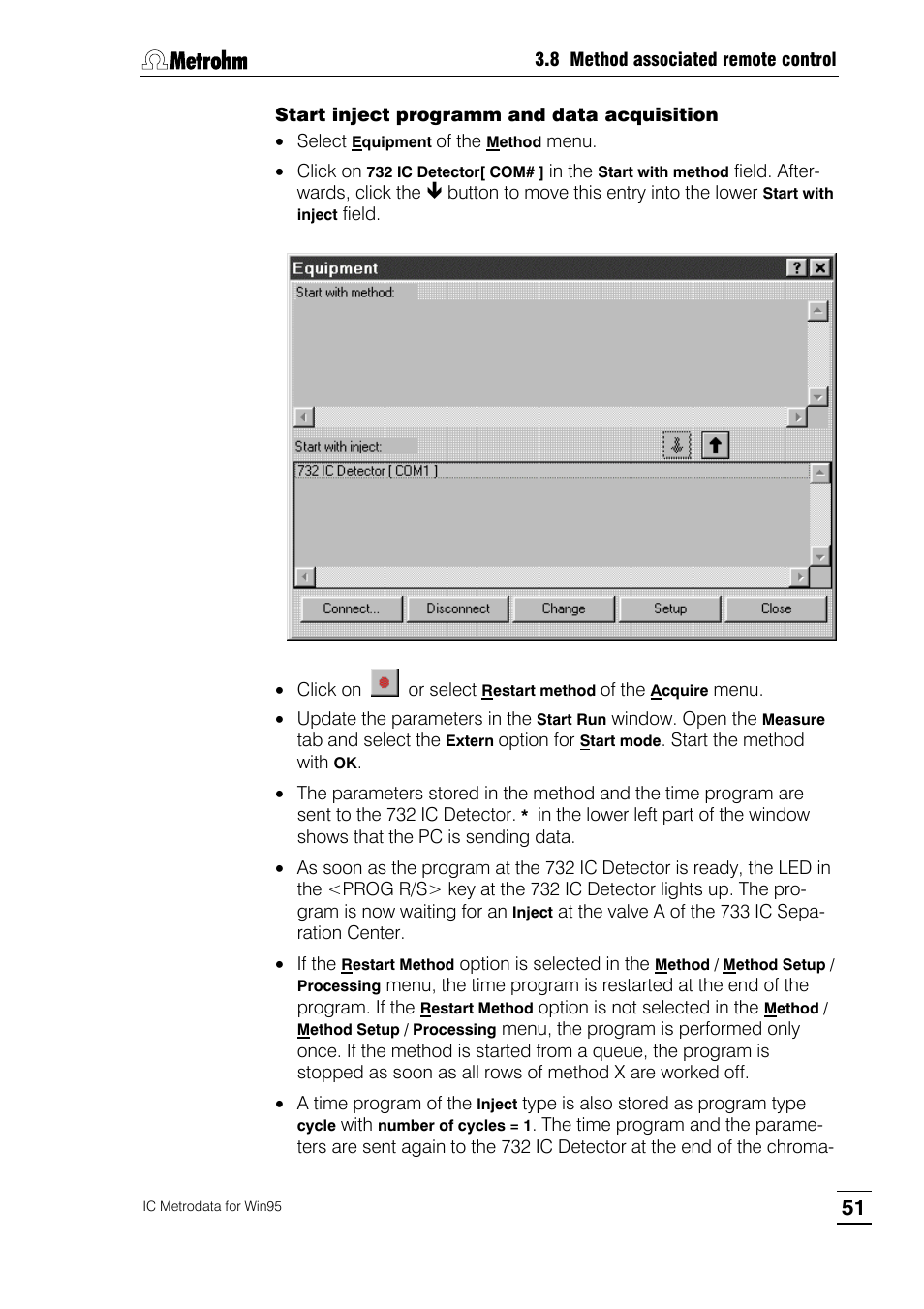 Metrohm 714 IC Metrodata User Manual | Page 57 / 66