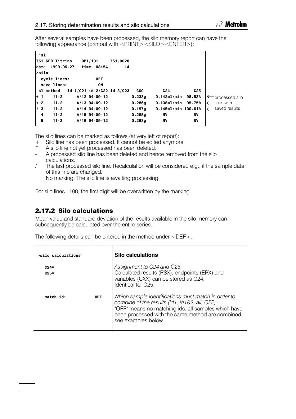 Metrohm 751 GPD Titrino User Manual | Page 103 / 240