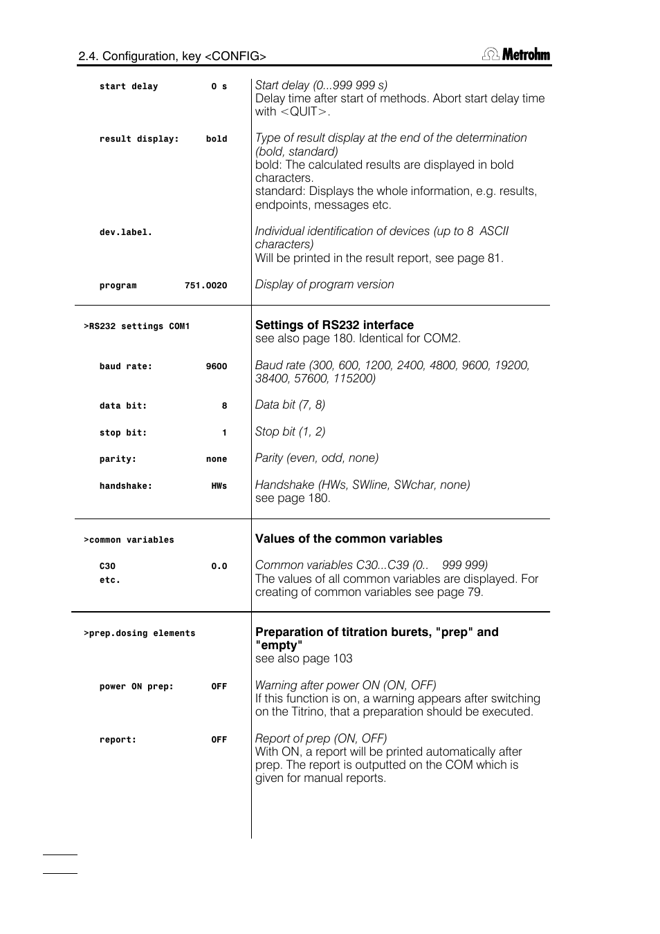 Metrohm 751 GPD Titrino User Manual | Page 13 / 240