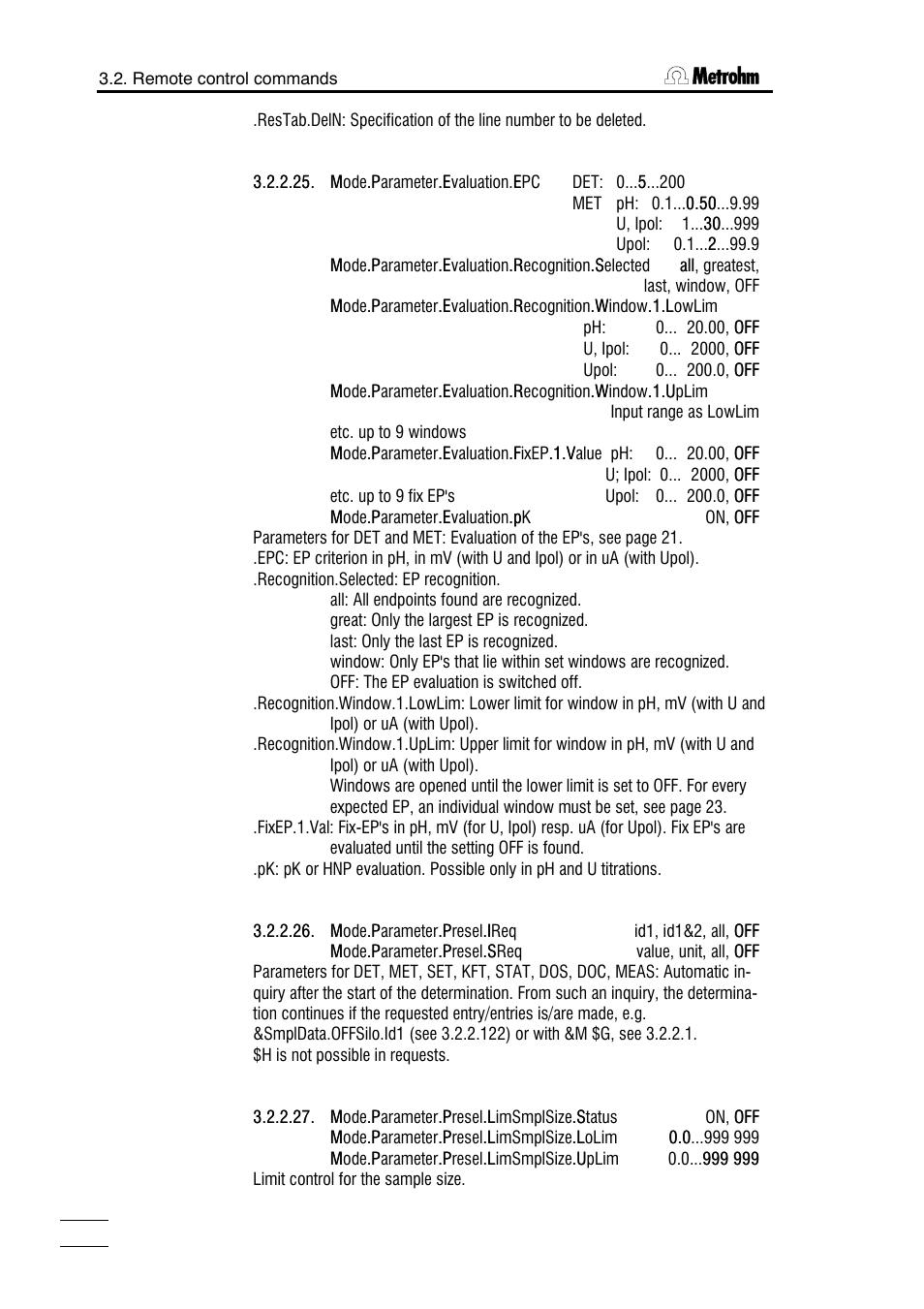 Metrohm 751 GPD Titrino User Manual | Page 151 / 240