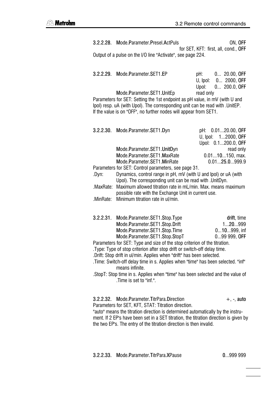 Metrohm 751 GPD Titrino User Manual | Page 152 / 240