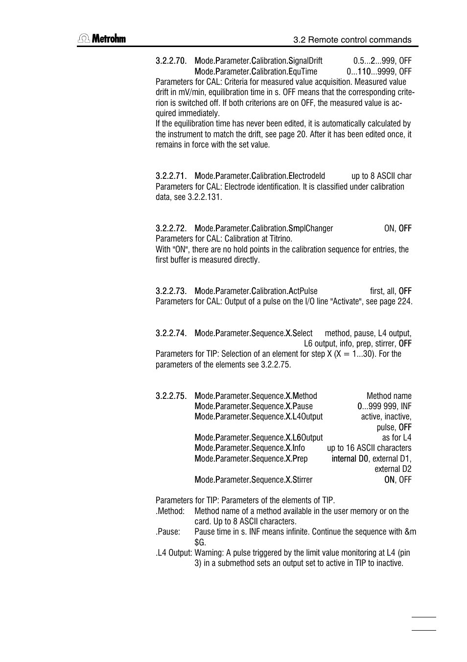 Metrohm 751 GPD Titrino User Manual | Page 160 / 240