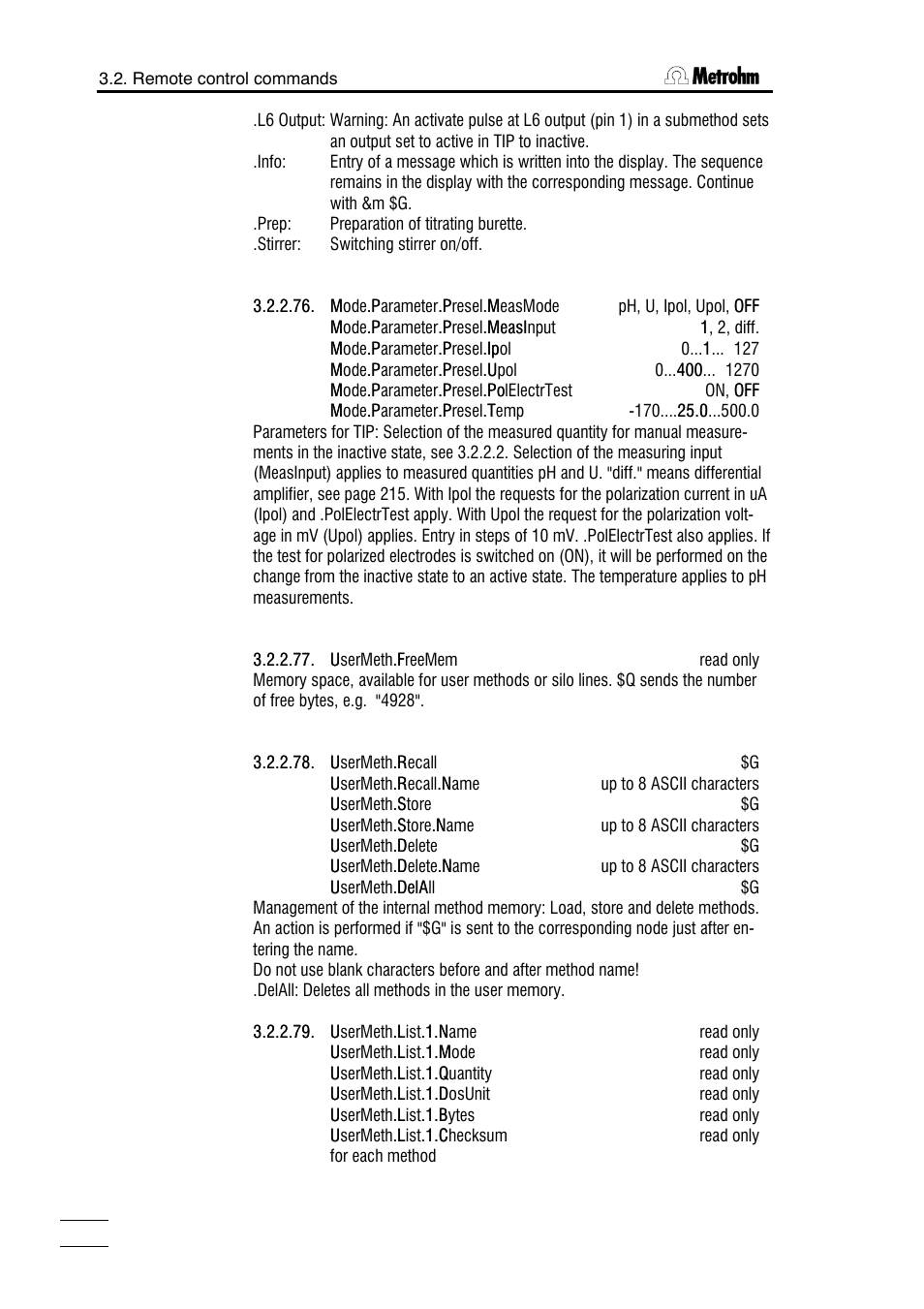 Metrohm 751 GPD Titrino User Manual | Page 161 / 240