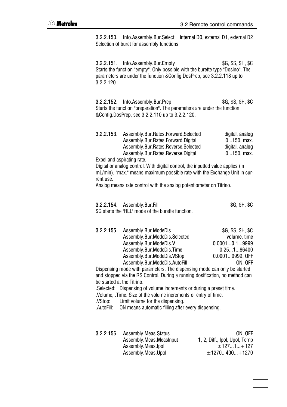 Metrohm 751 GPD Titrino User Manual | Page 176 / 240