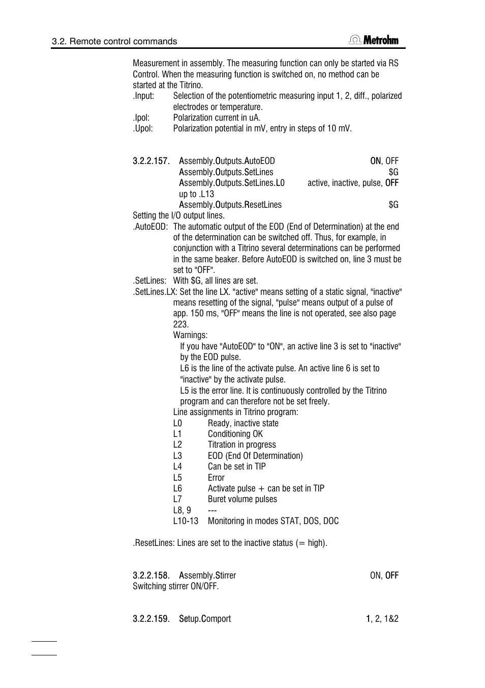 Metrohm 751 GPD Titrino User Manual | Page 177 / 240