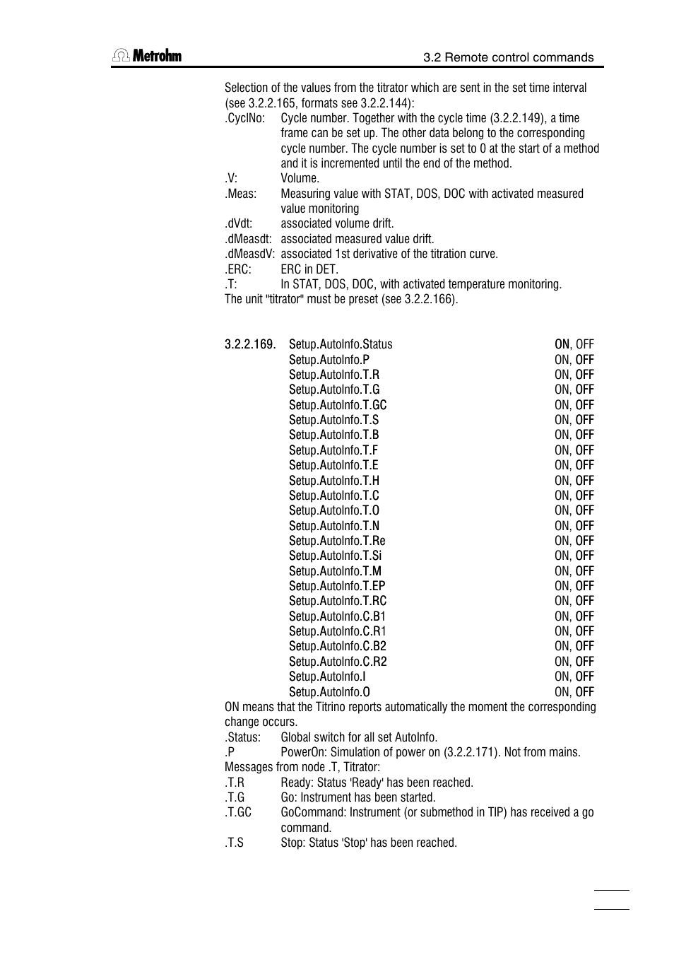 Metrohm 751 GPD Titrino User Manual | Page 180 / 240