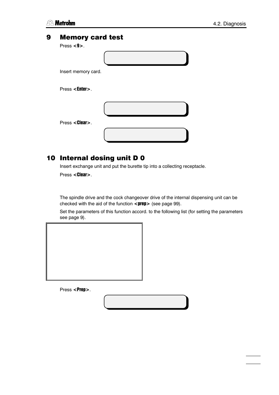 10 internal dosing unit d 0 | Metrohm 751 GPD Titrino User Manual | Page 204 / 240