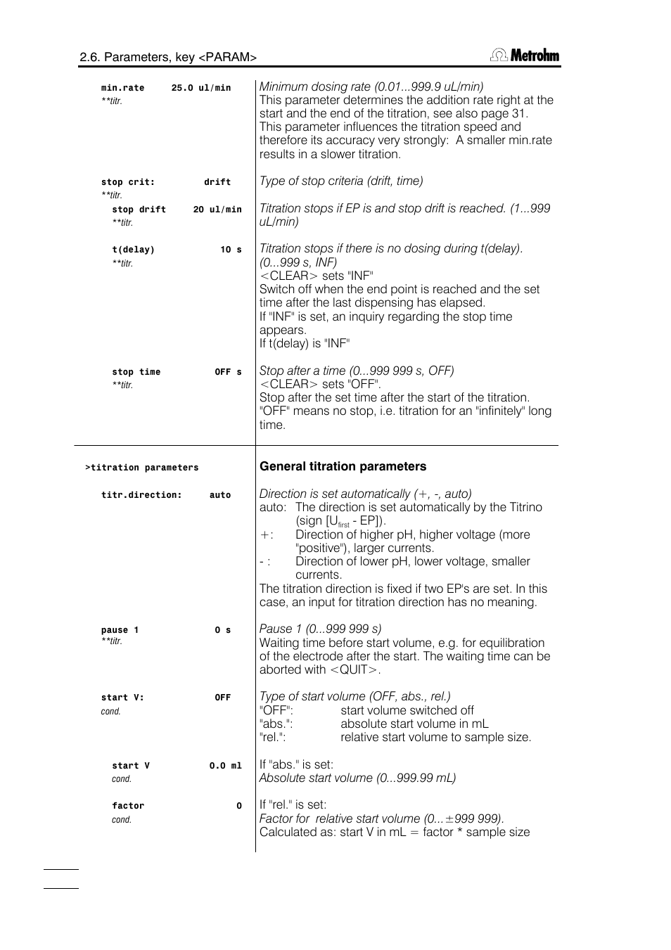 Metrohm 751 GPD Titrino User Manual | Page 29 / 240