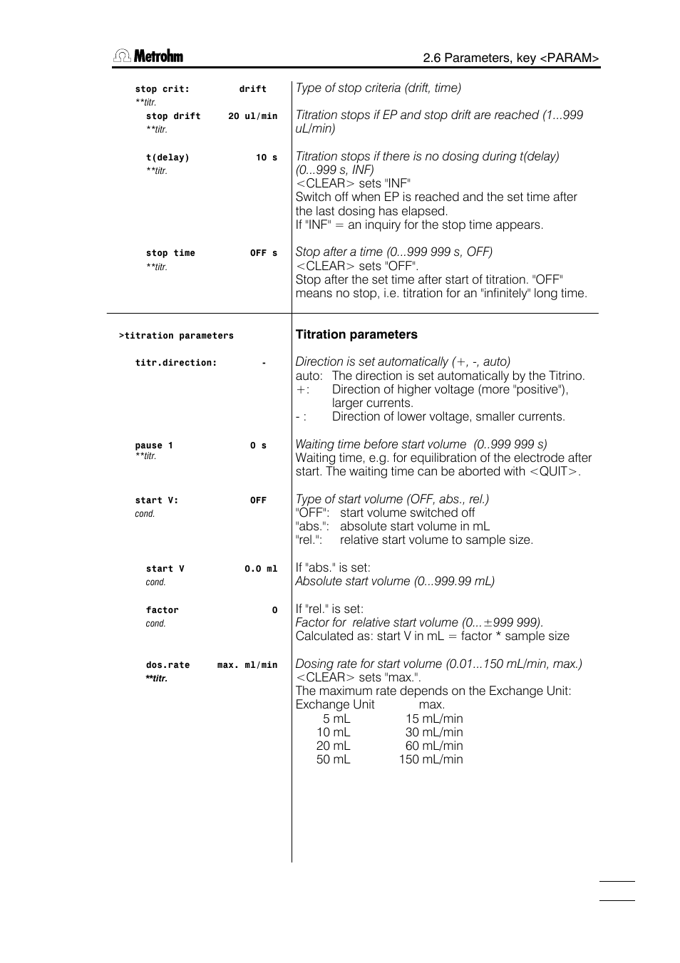 Metrohm 751 GPD Titrino User Manual | Page 38 / 240