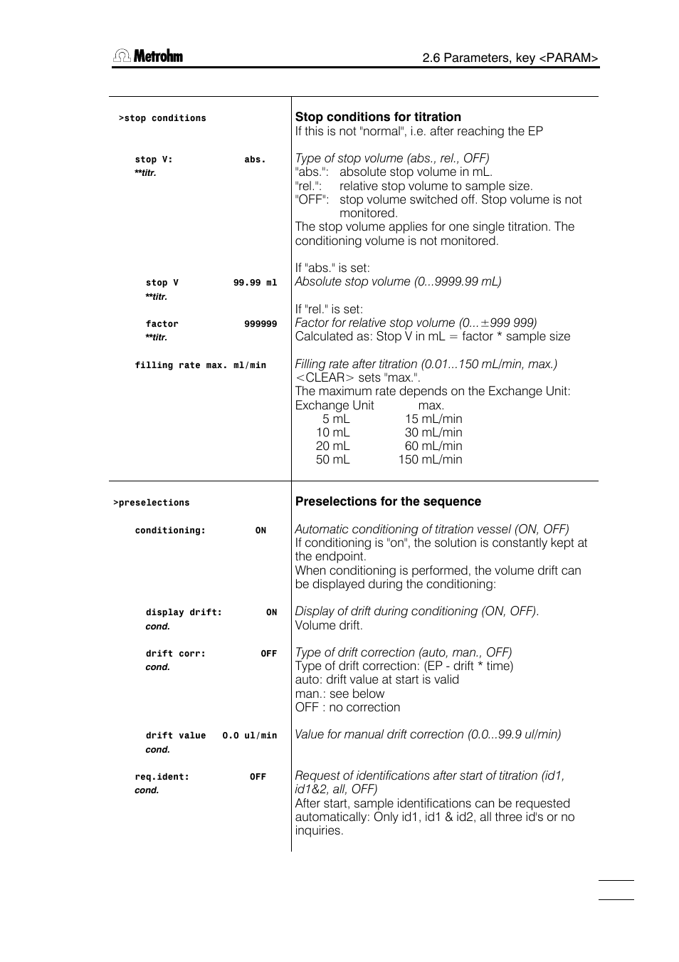 Metrohm 751 GPD Titrino User Manual | Page 40 / 240