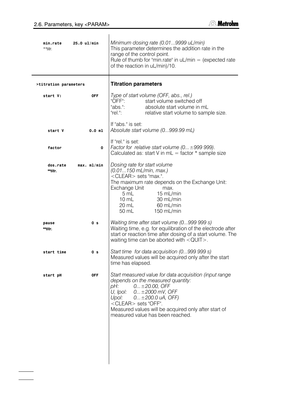 Metrohm 751 GPD Titrino User Manual | Page 47 / 240