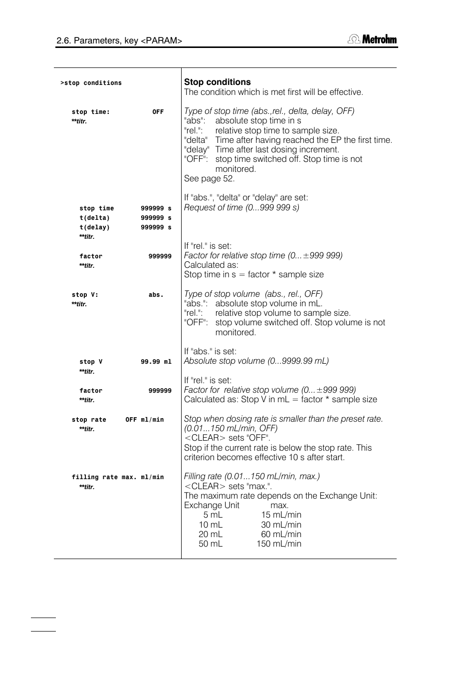 Metrohm 751 GPD Titrino User Manual | Page 49 / 240