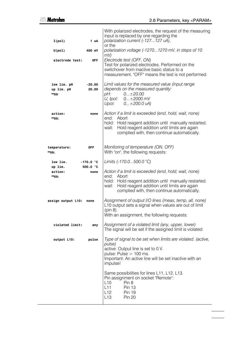 Metrohm 751 GPD Titrino User Manual | Page 60 / 240