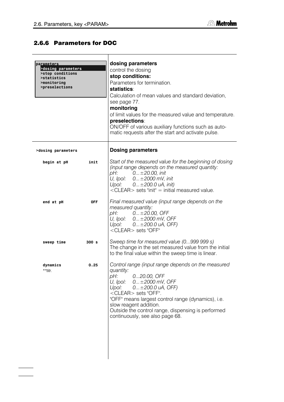 Metrohm 751 GPD Titrino User Manual | Page 65 / 240