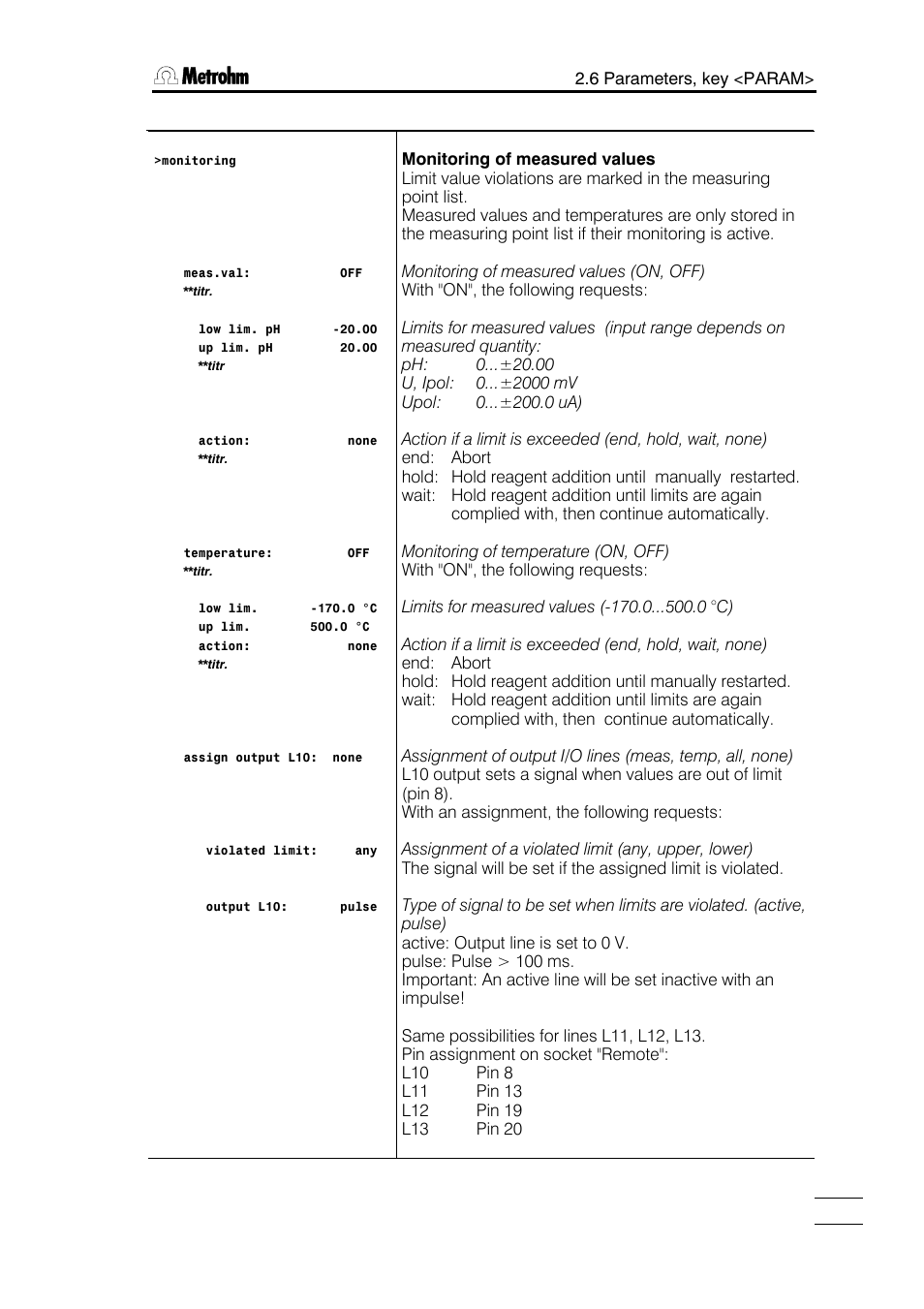 Metrohm 751 GPD Titrino User Manual | Page 68 / 240