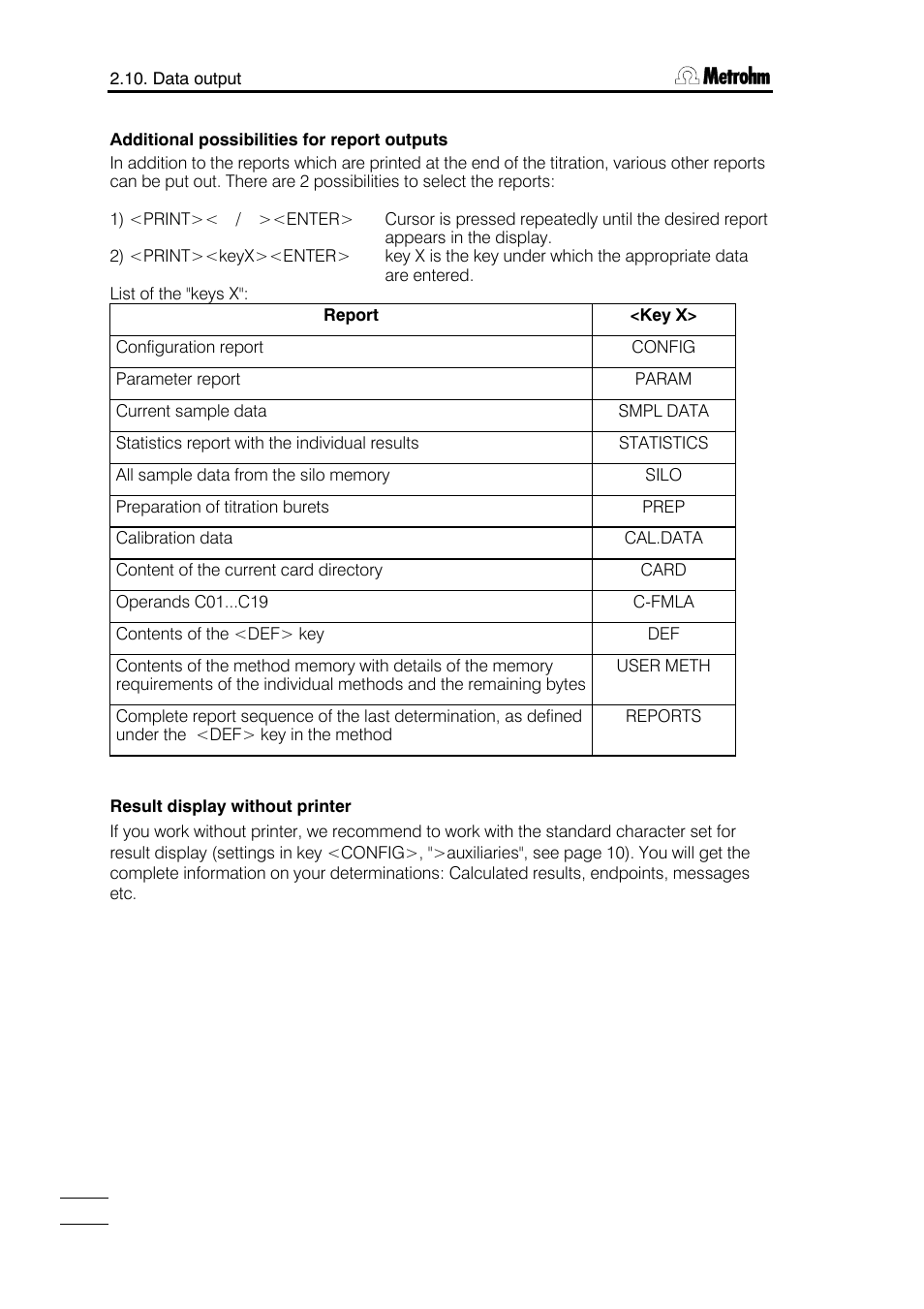 Metrohm 751 GPD Titrino User Manual | Page 85 / 240