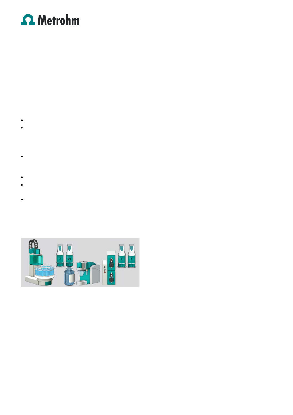 Metrohm MVA-21 User Manual | 12 pages