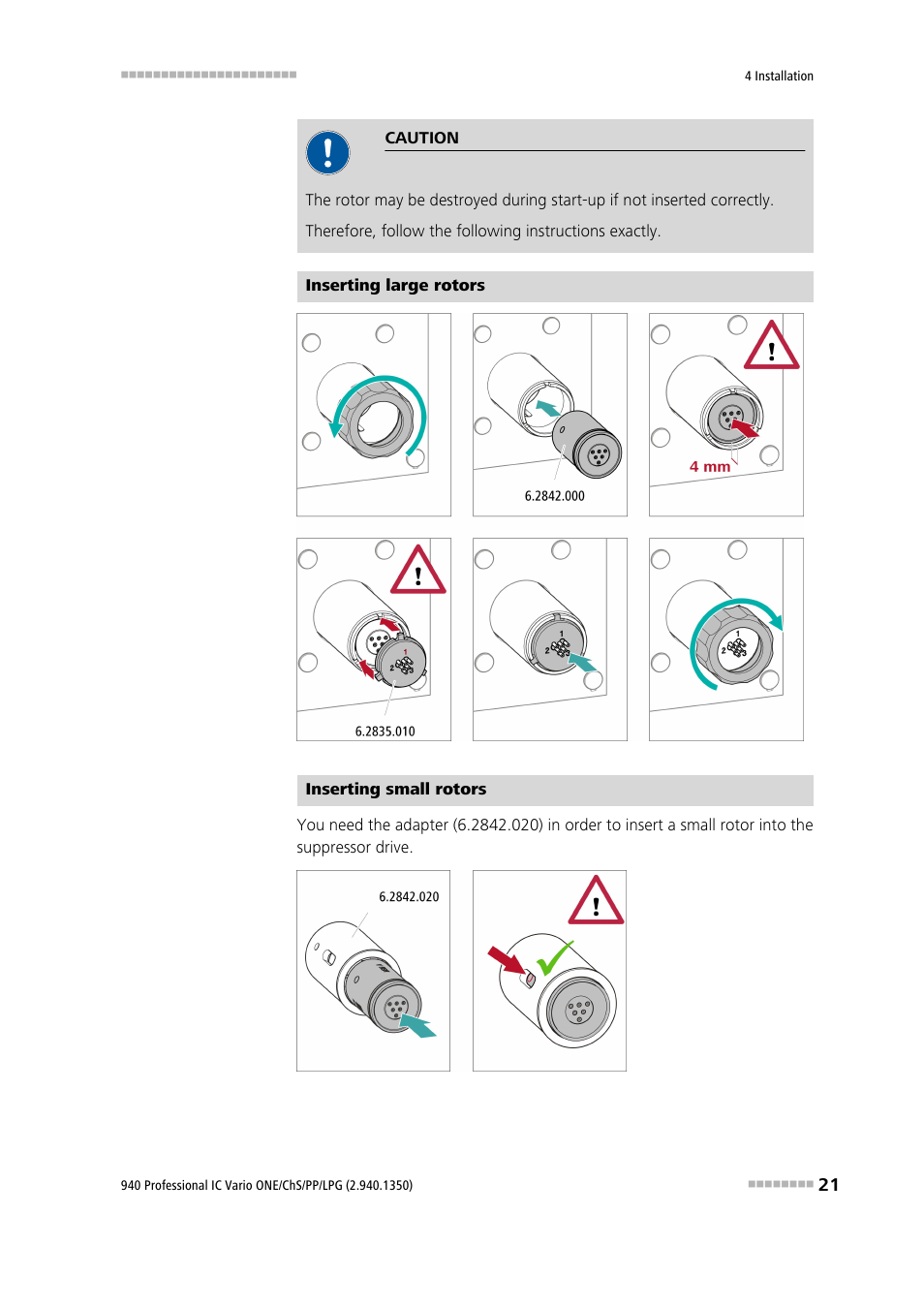 Metrohm 940 Professional IC Vario ONE/ChS/PP/LPG User Manual | Page 29 / 52