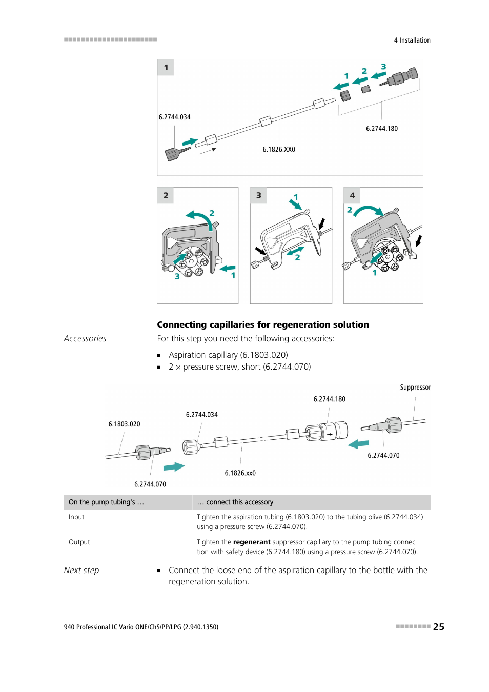 Metrohm 940 Professional IC Vario ONE/ChS/PP/LPG User Manual | Page 33 / 52