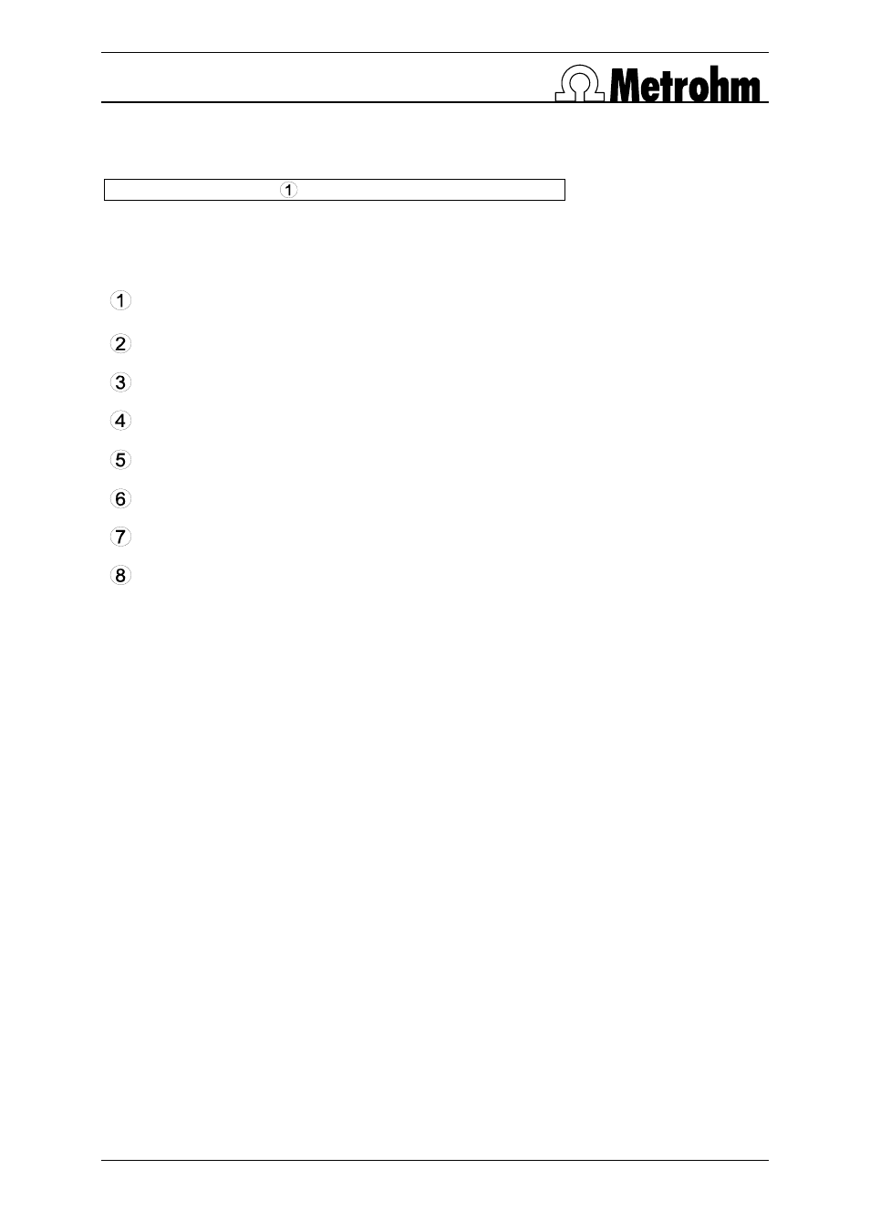 3 cable connections | Metrohm TitrIC 2 User Manual | Page 5 / 16