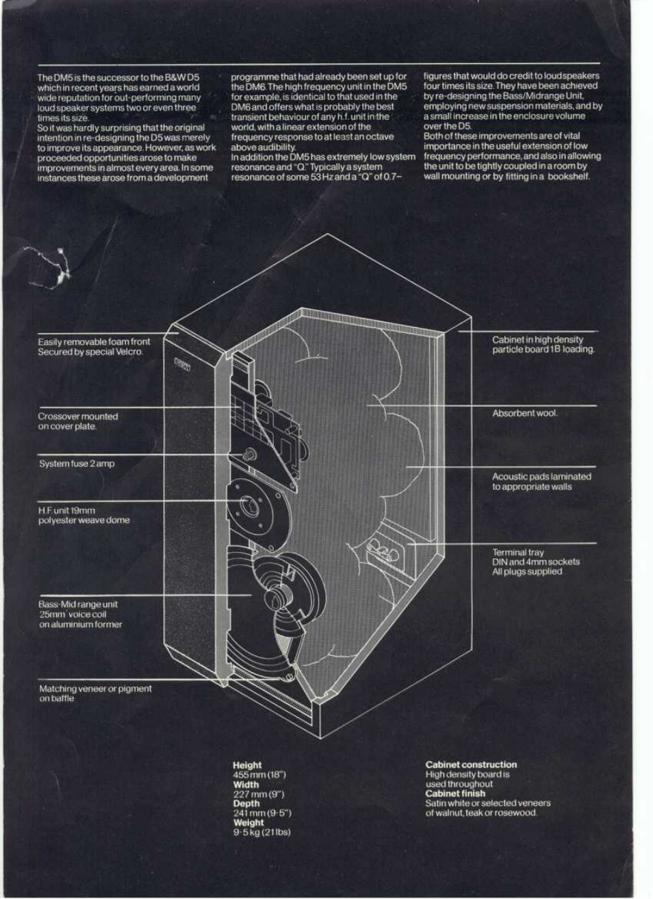 Bowers & Wilkins DM5 User Manual | Page 2 / 4