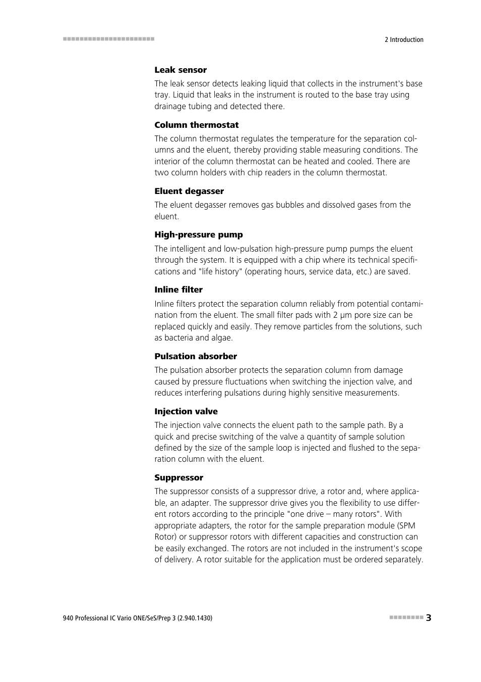 Metrohm 940 Professional IC Vario ONE/SeS/Prep 3 User Manual | Page 11 / 54