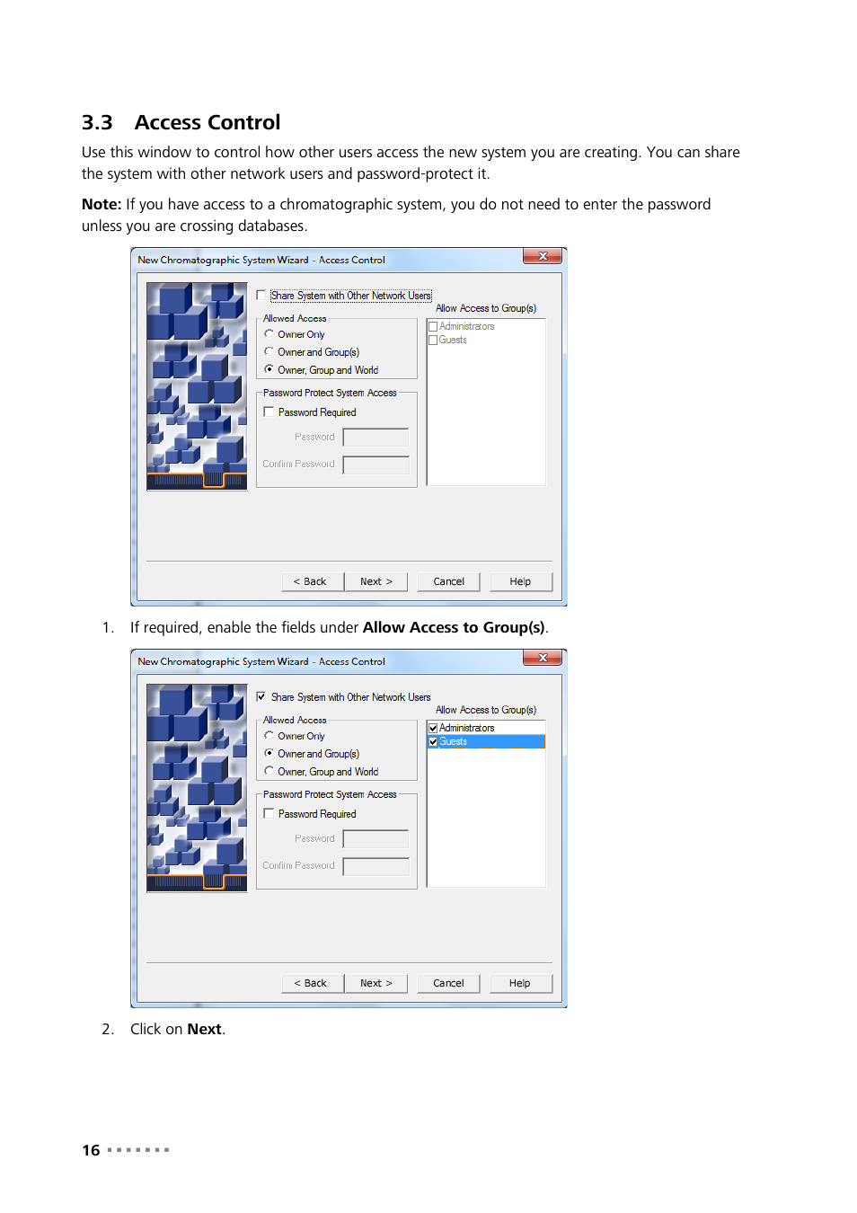 3 access control, Access control | Metrohm MagIC Net Empower Driver User Manual | Page 18 / 57