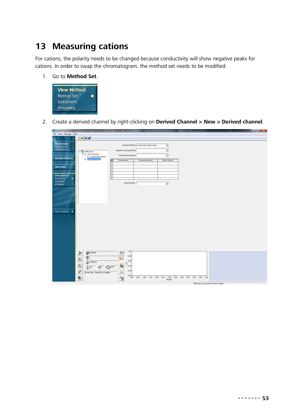 13 measuring cations, Measuring cations | Metrohm MagIC Net Empower Driver User Manual | Page 55 / 57