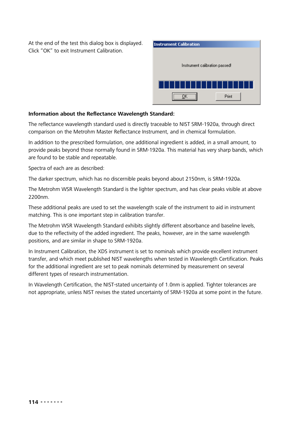 Metrohm NIRS XDS Process Analyzer – DirectLight/NonContact User Manual | Page 116 / 140