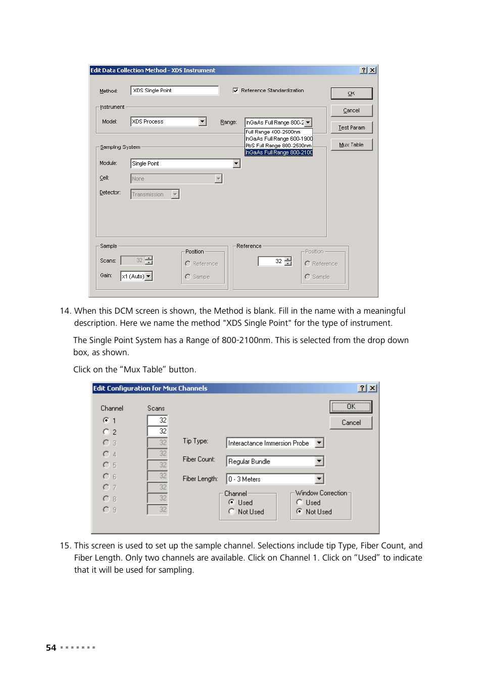 Metrohm NIRS XDS Process Analyzer – DirectLight/NonContact User Manual | Page 56 / 140