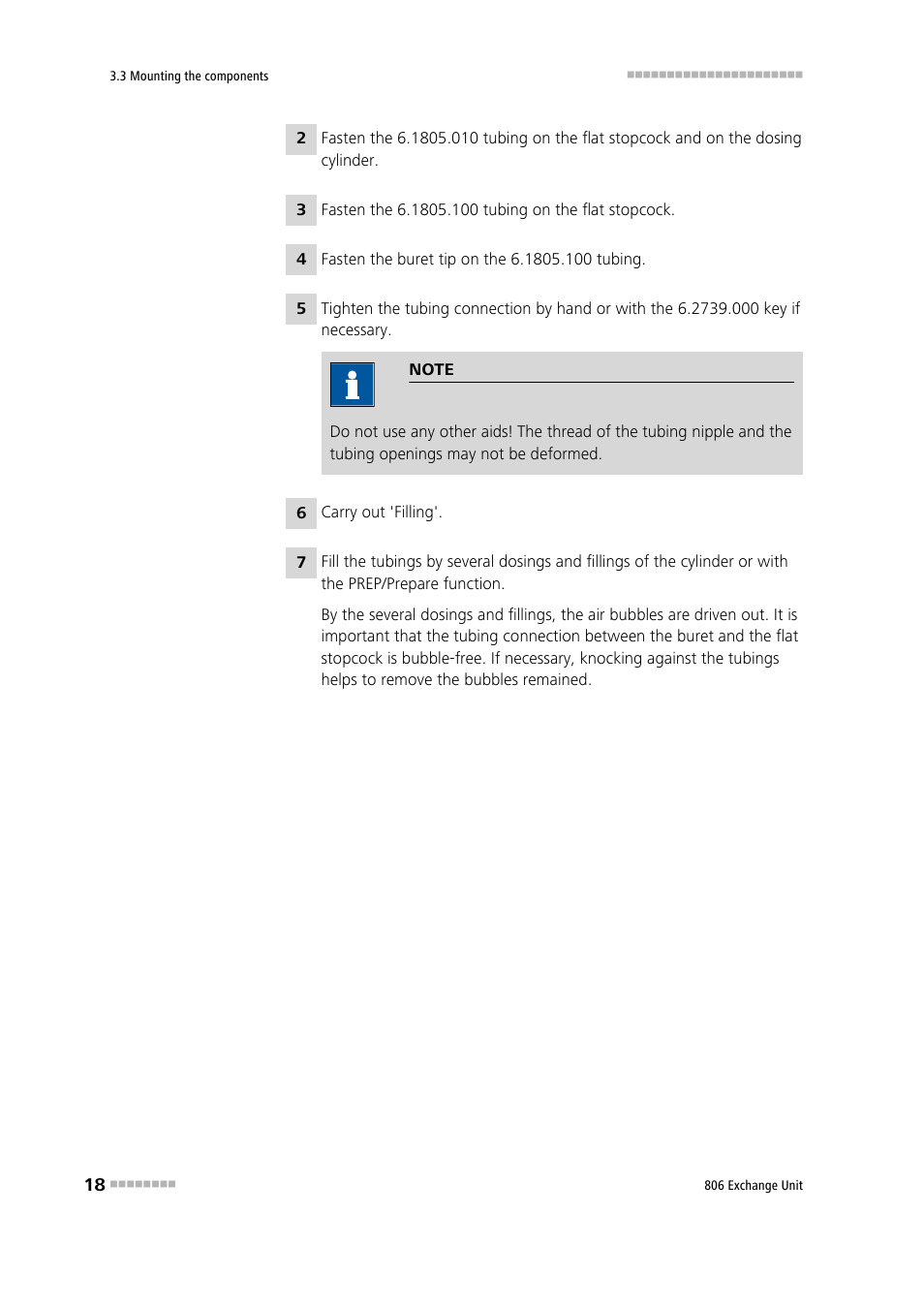 Metrohm 806 Exchange Unit User Manual | Page 26 / 44