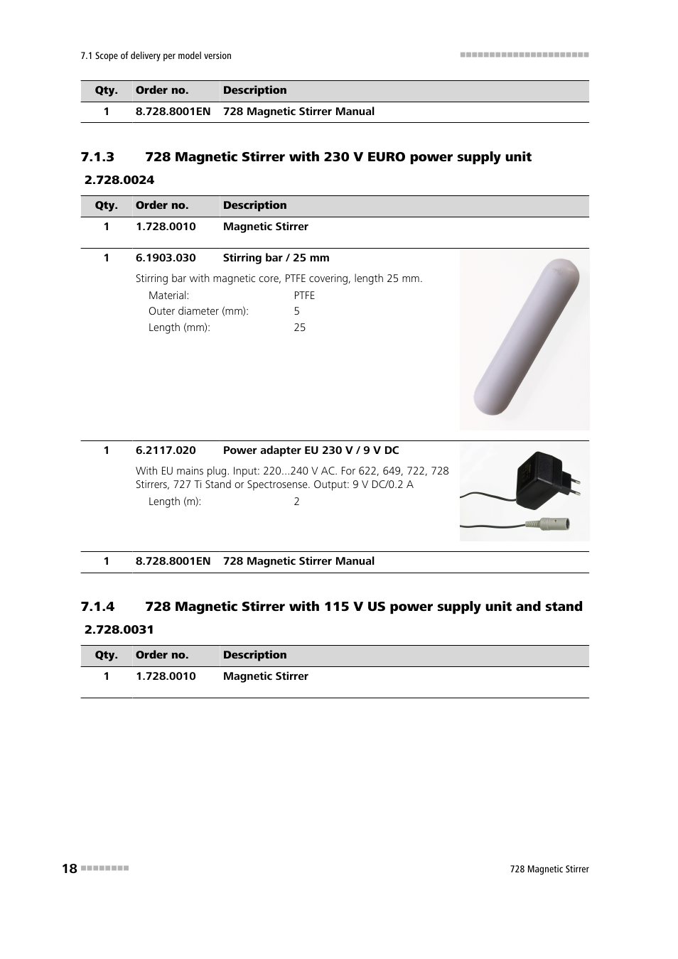 Metrohm 728 Magnetic Stirrer User Manual | Page 26 / 32