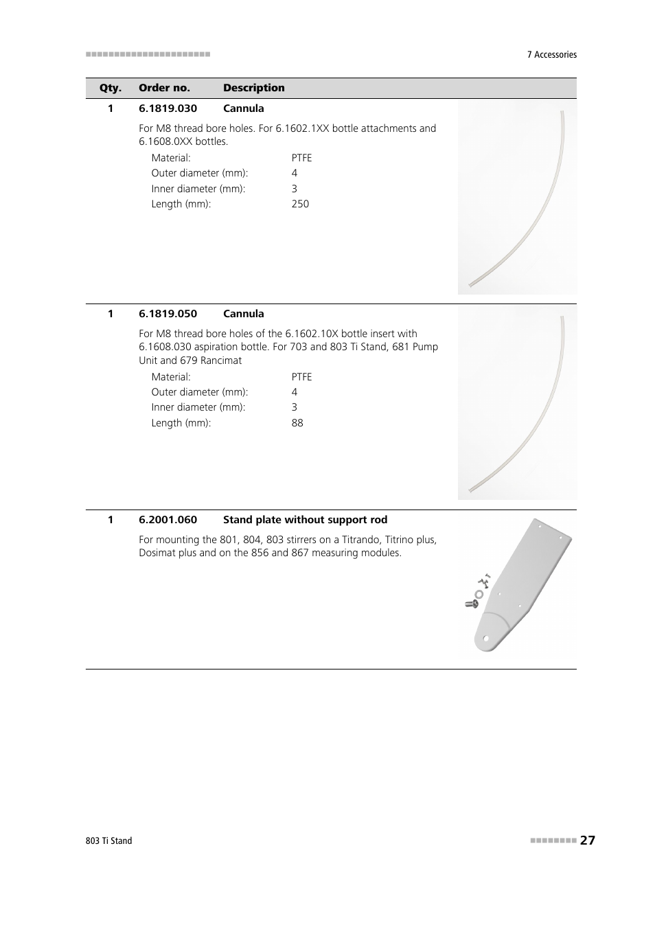Metrohm 803 Ti Stand User Manual | Page 35 / 38