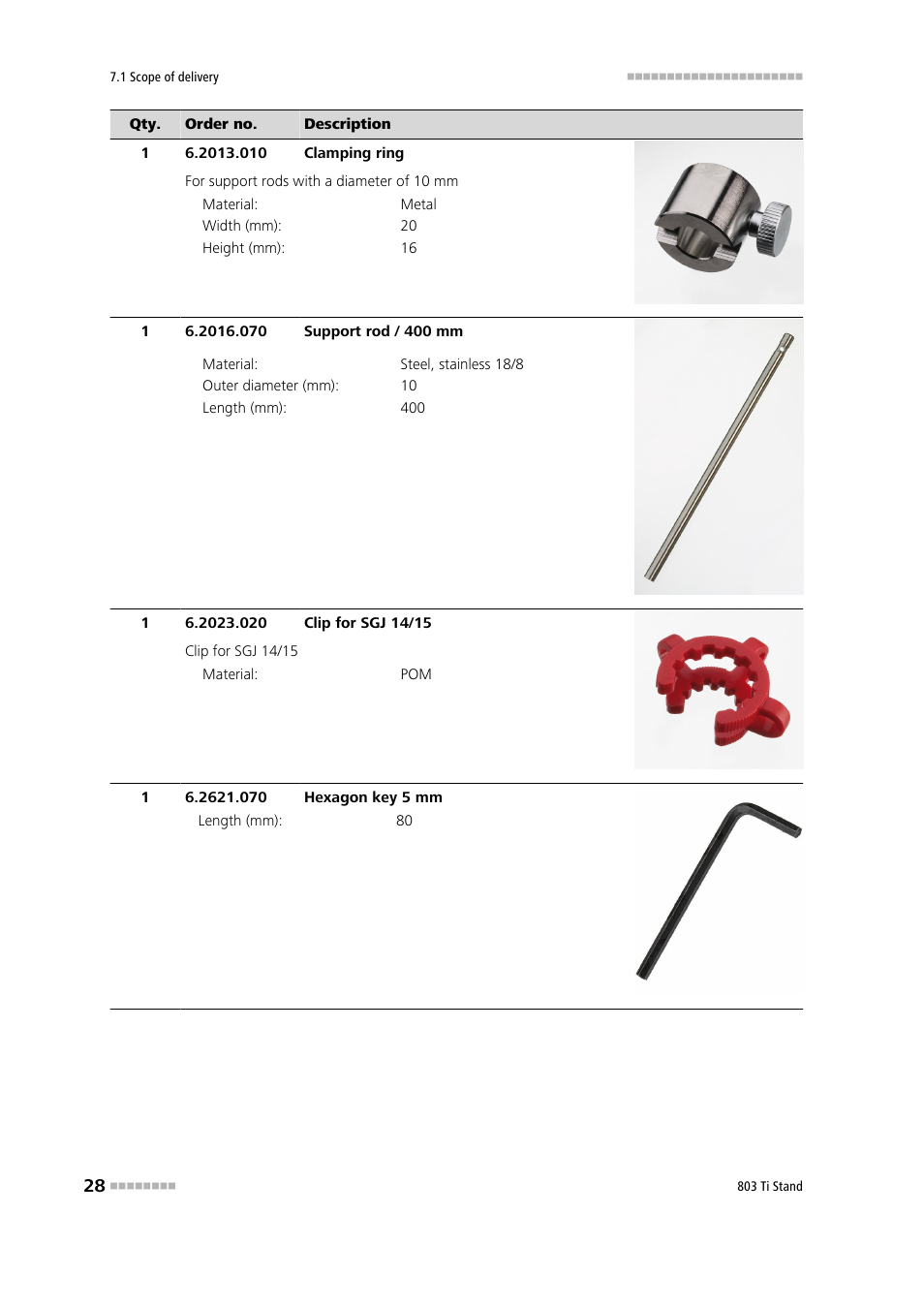 Metrohm 803 Ti Stand User Manual | Page 36 / 38