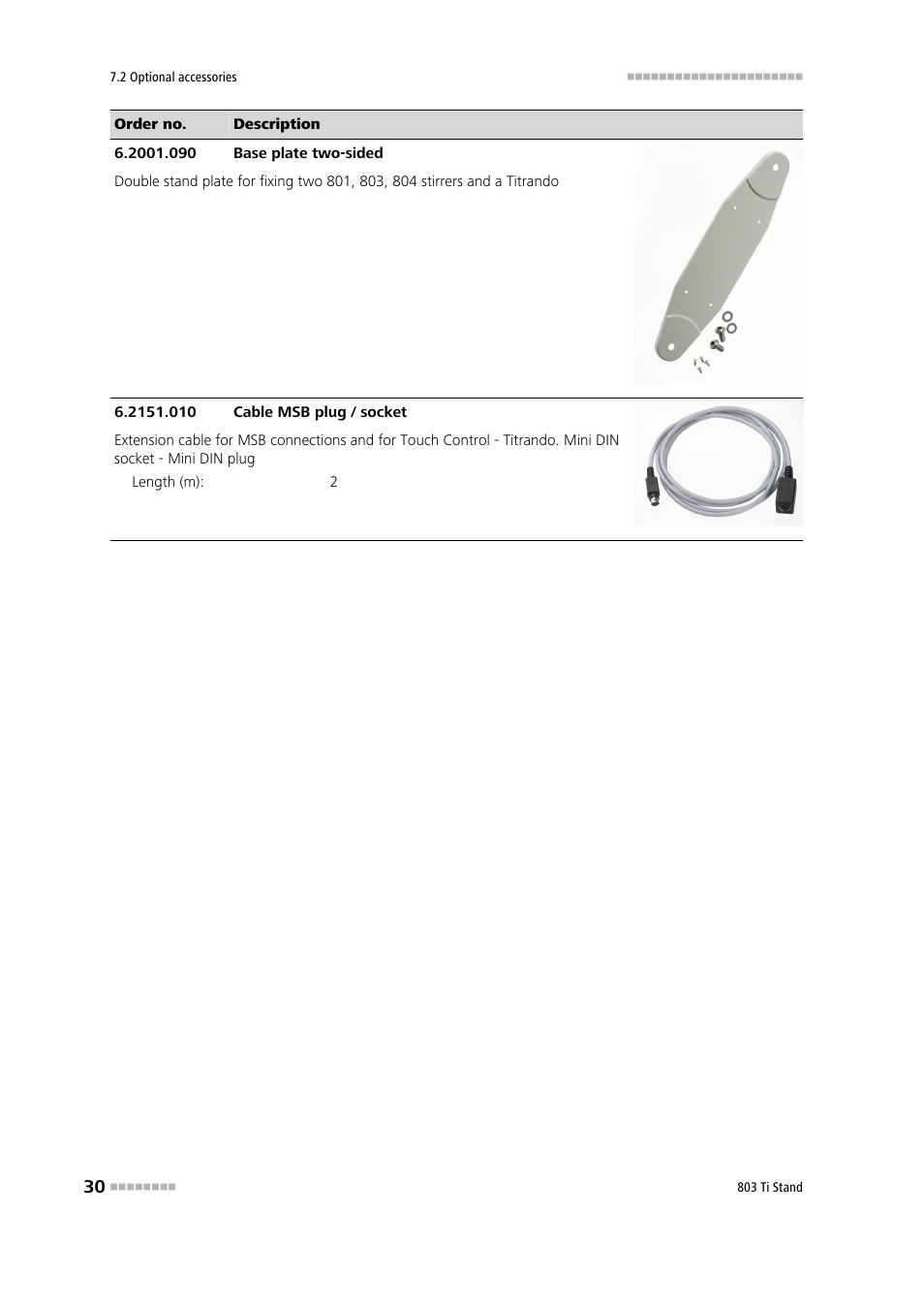 Metrohm 803 Ti Stand User Manual | Page 38 / 38