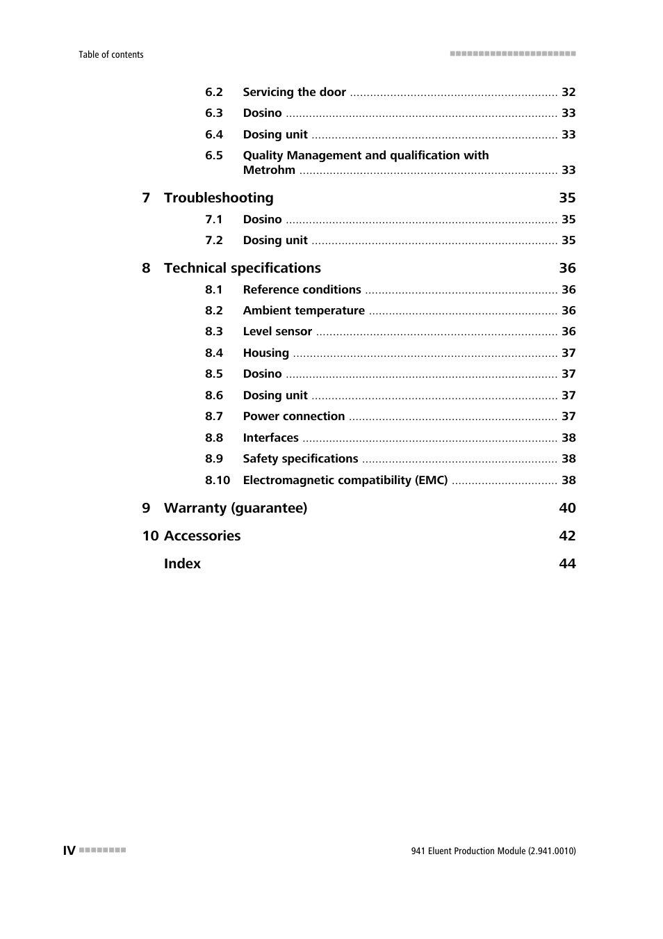 Metrohm 941 Eluent Production Module User Manual | Page 6 / 52