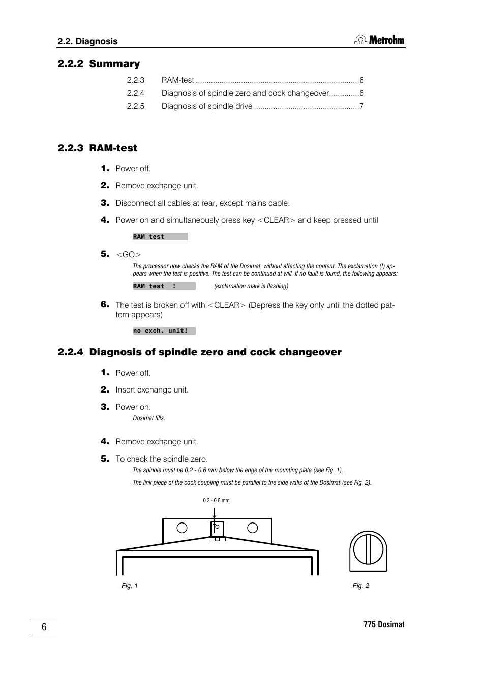 Metrohm 775 Dosimat User Manual | Page 10 / 20