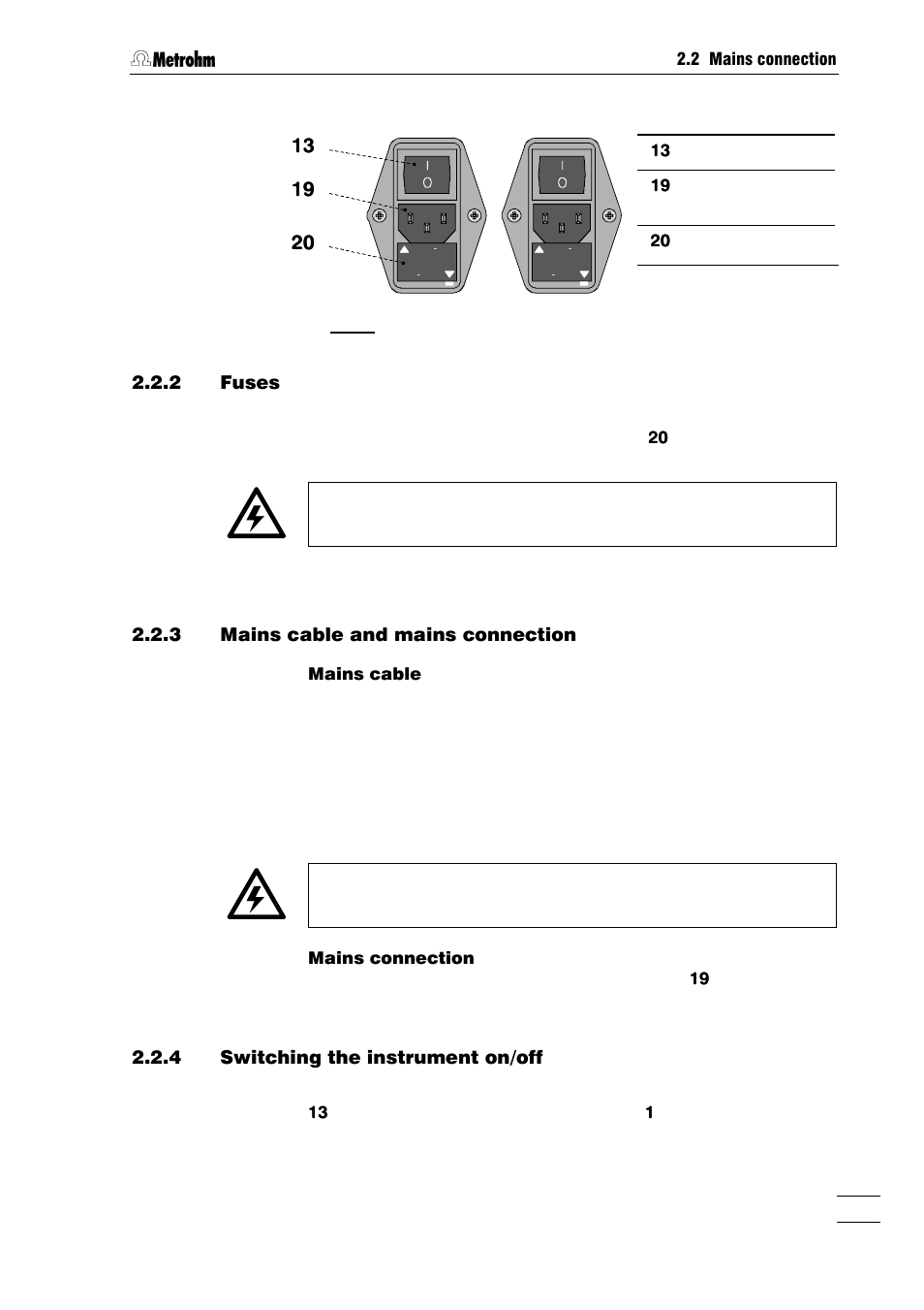 Metrohm 753 Suppressor Module User Manual | Page 12 / 47