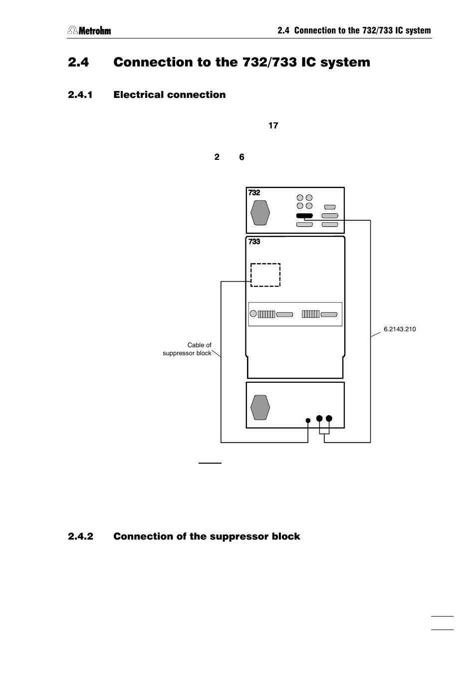 Metrohm 753 Suppressor Module User Manual | Page 18 / 47